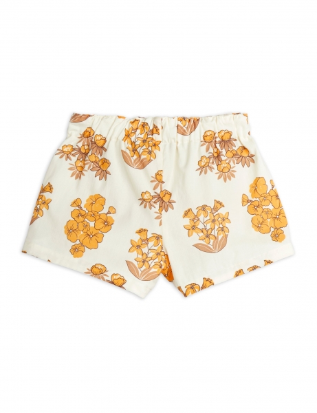 MINI RODINI Shorts Flowers - beige